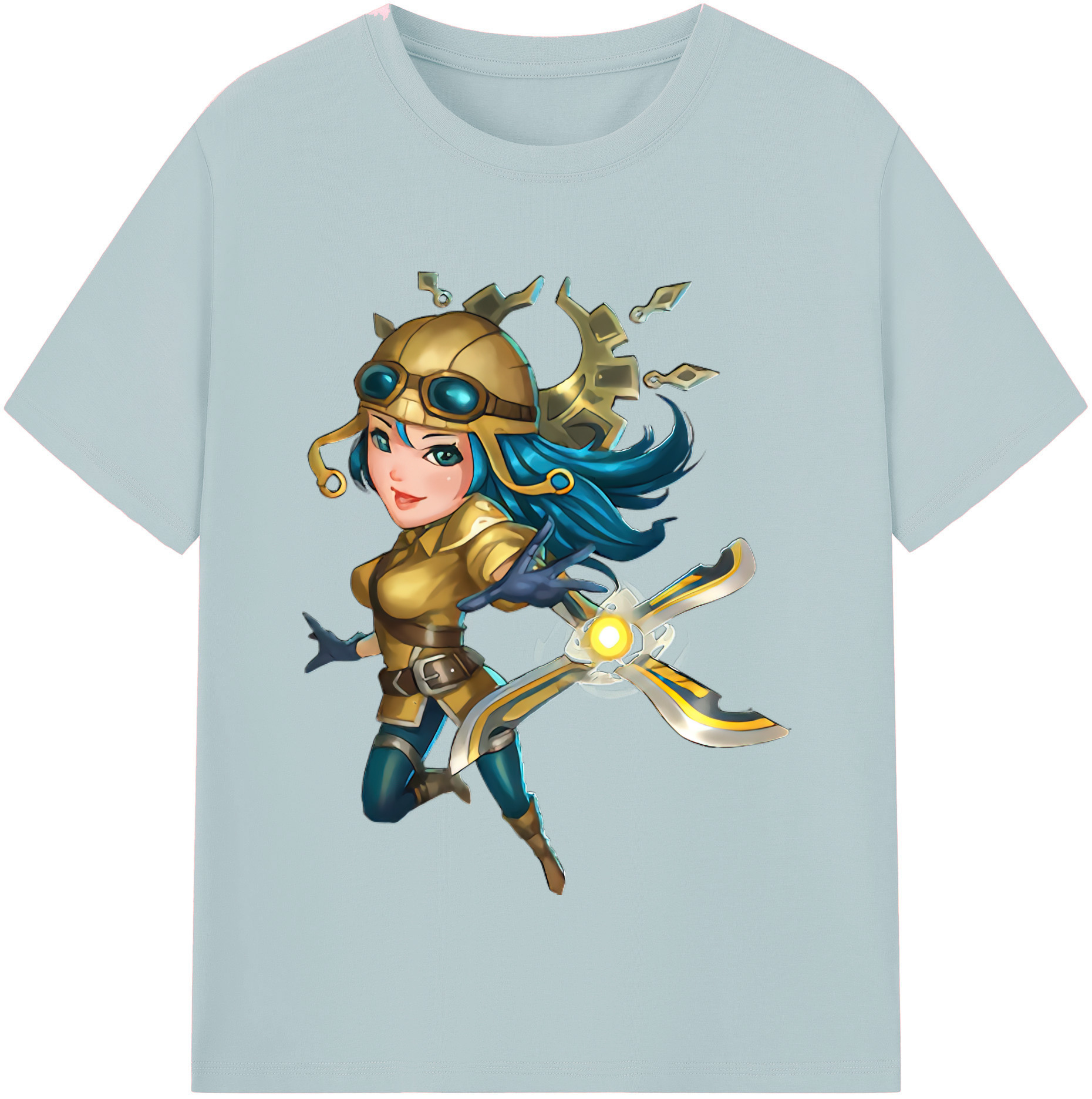 リーグ・オブ・レジェンド League of Legends LOL 綿100％半袖Tシャツ（フロントプリント）